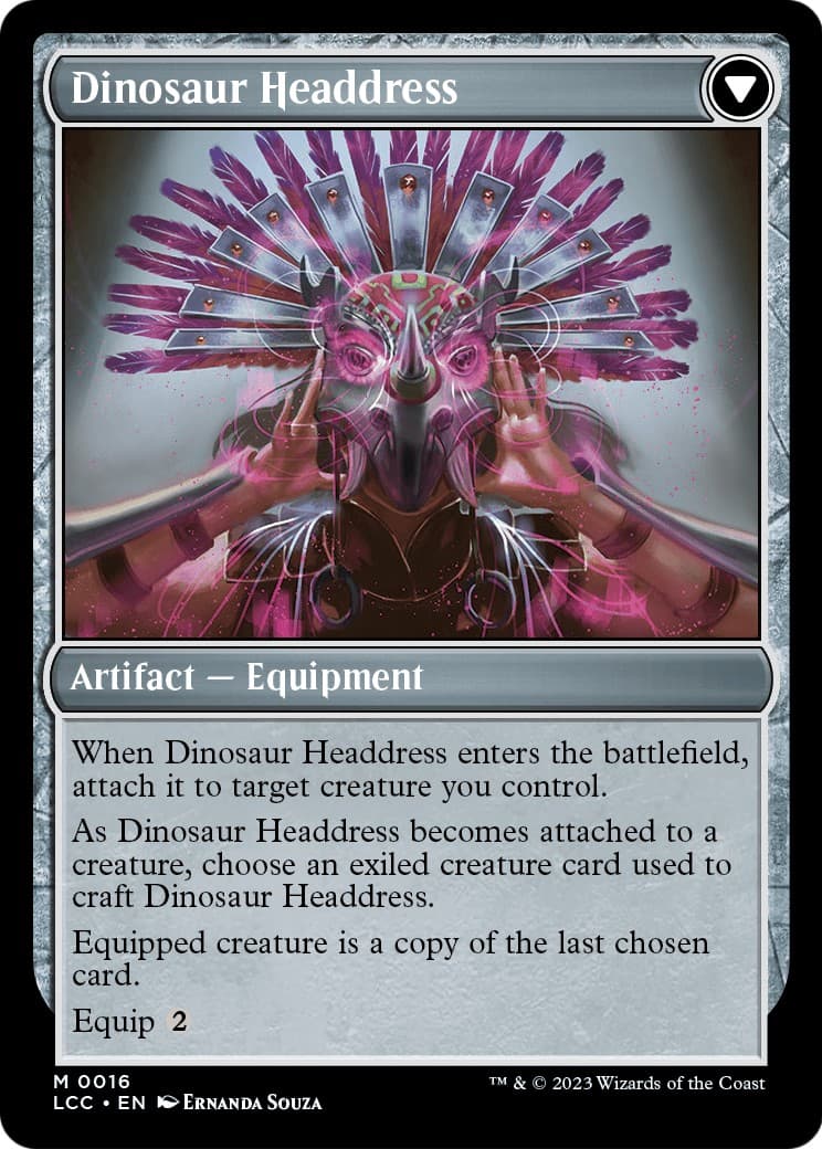 Paleontologist's Pick-Axe // Dinosaur Headdress thumbnail 2
