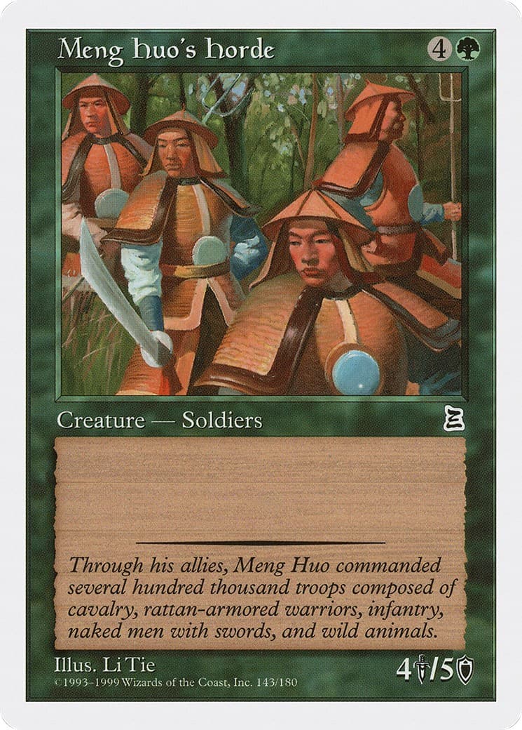 Meng Huo's Horde - Image 1