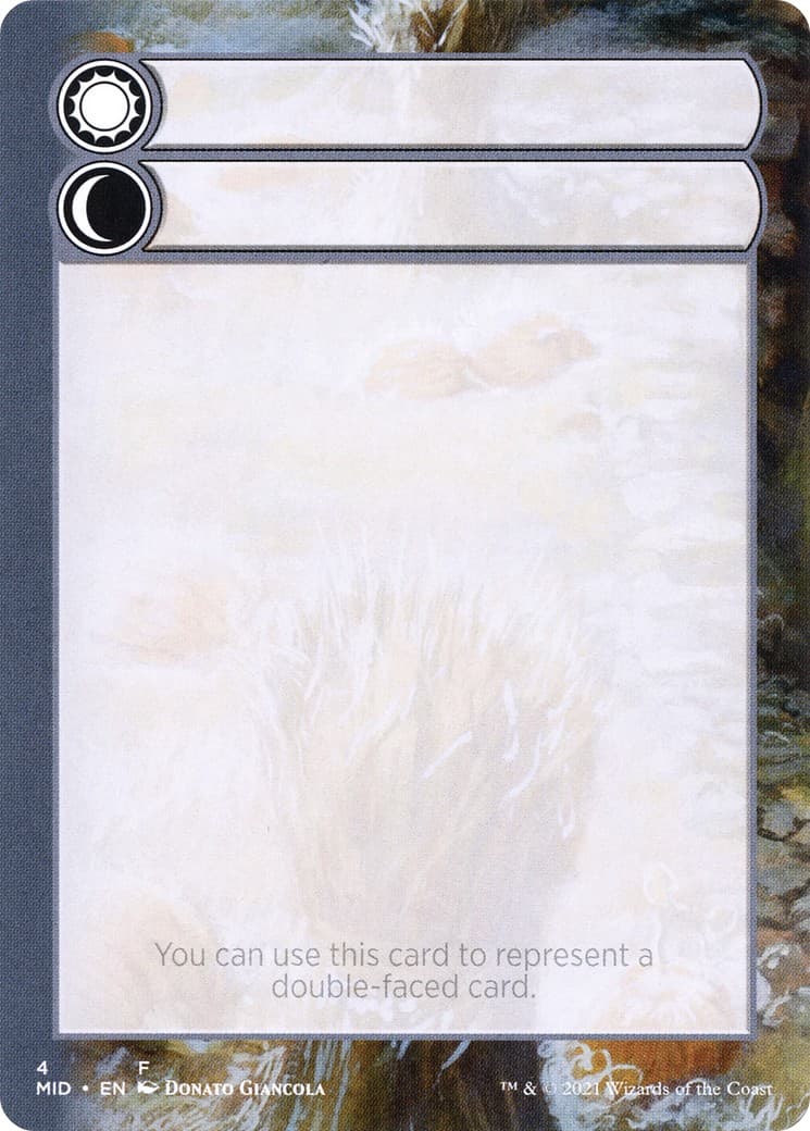 Double-Faced Substitute Card - Image 1