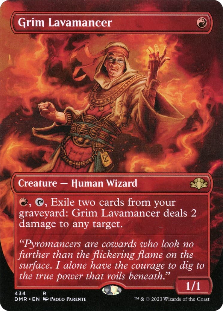 Grim Lavamancer - Image 1