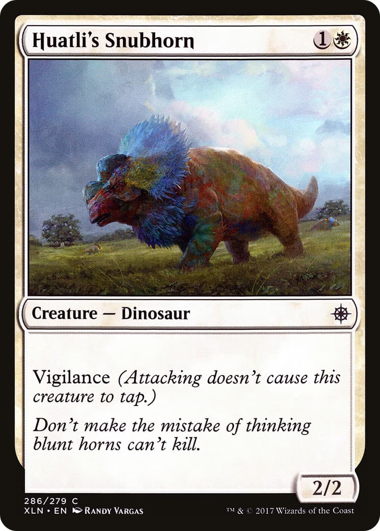 Huatli's Snubhorn - Image 1