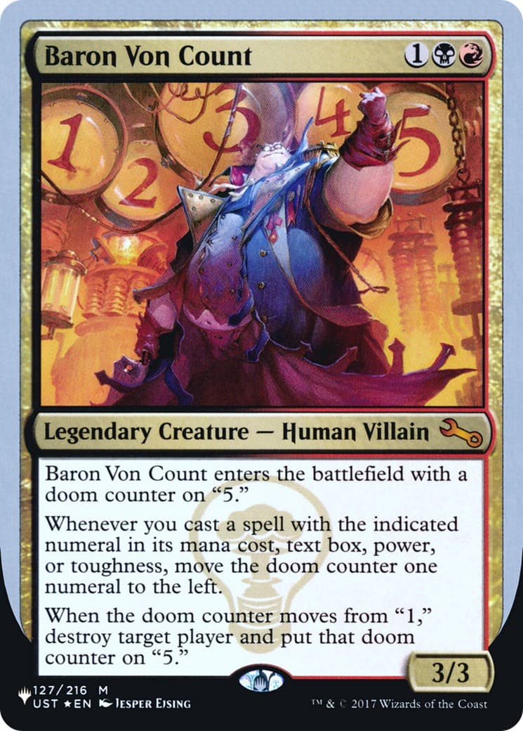 Baron Von Count - Image 1