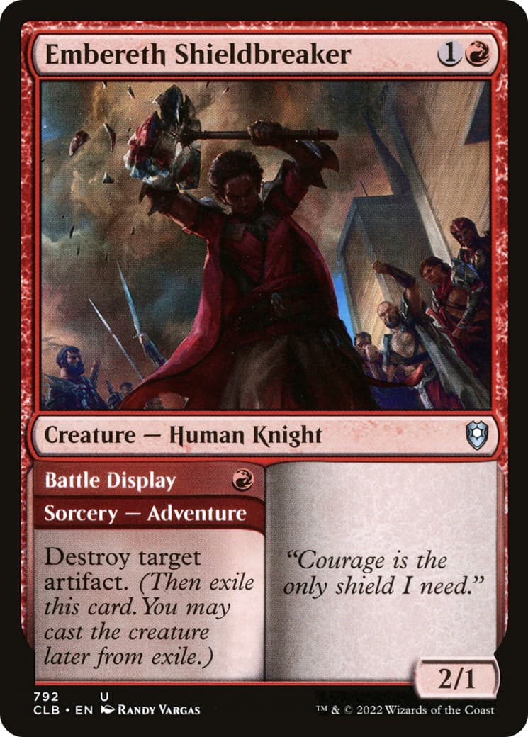 Embereth Shieldbreaker // Battle Display - Image 1