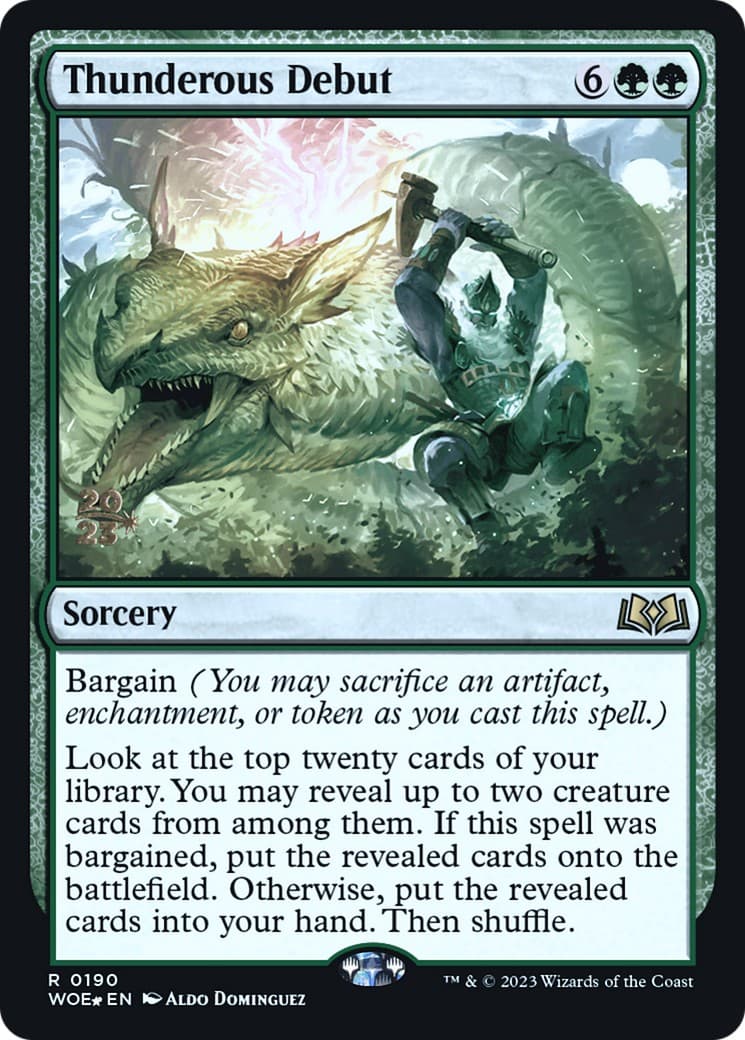 Thunderous Debut - Image 1