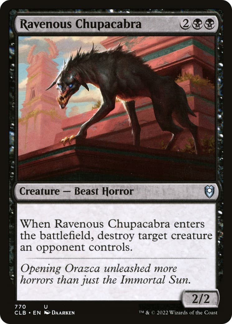 Ravenous Chupacabra - Image 1
