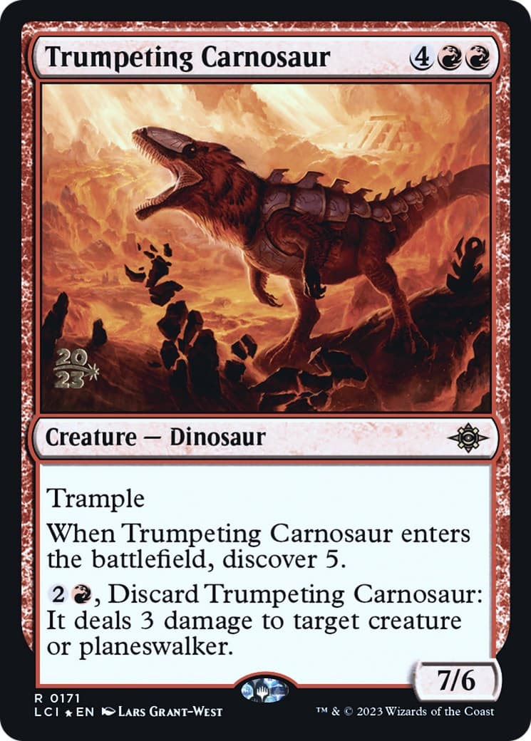 Trumpeting Carnosaur - Image 1