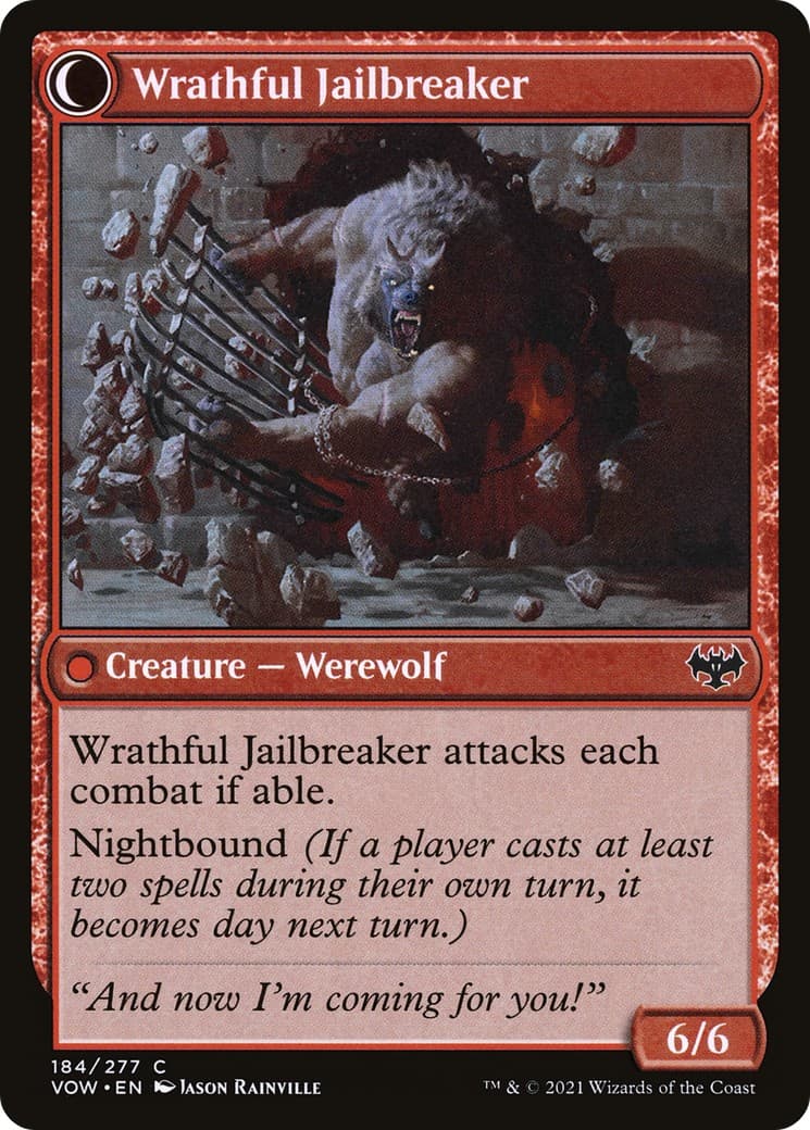 Weary Prisoner // Wrathful Jailbreaker thumbnail 2