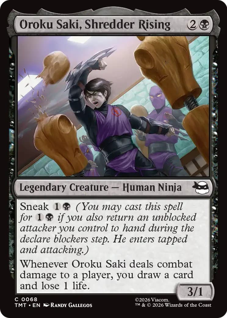 Oroku Saki, Shredder Rising - Image 1