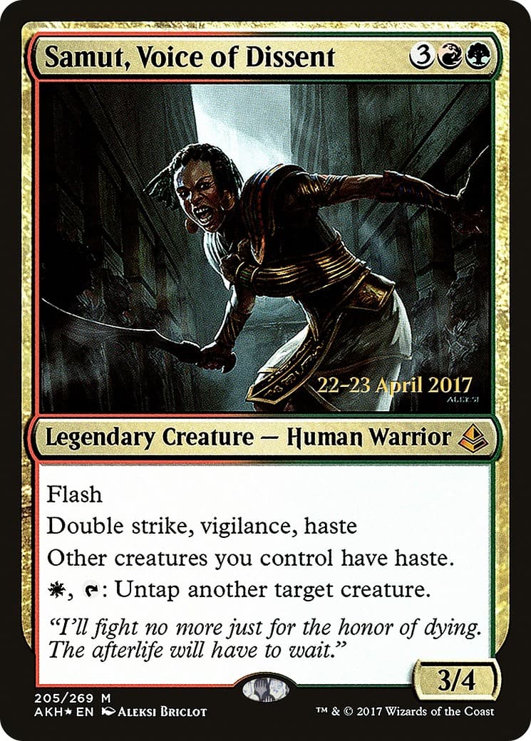 Samut, Voice of Dissent - Image 1