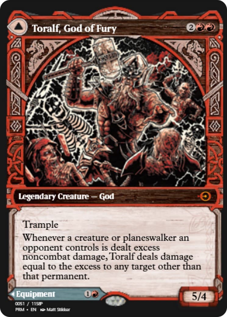 Toralf, God of Fury // Toralf's Hammer - Image 1