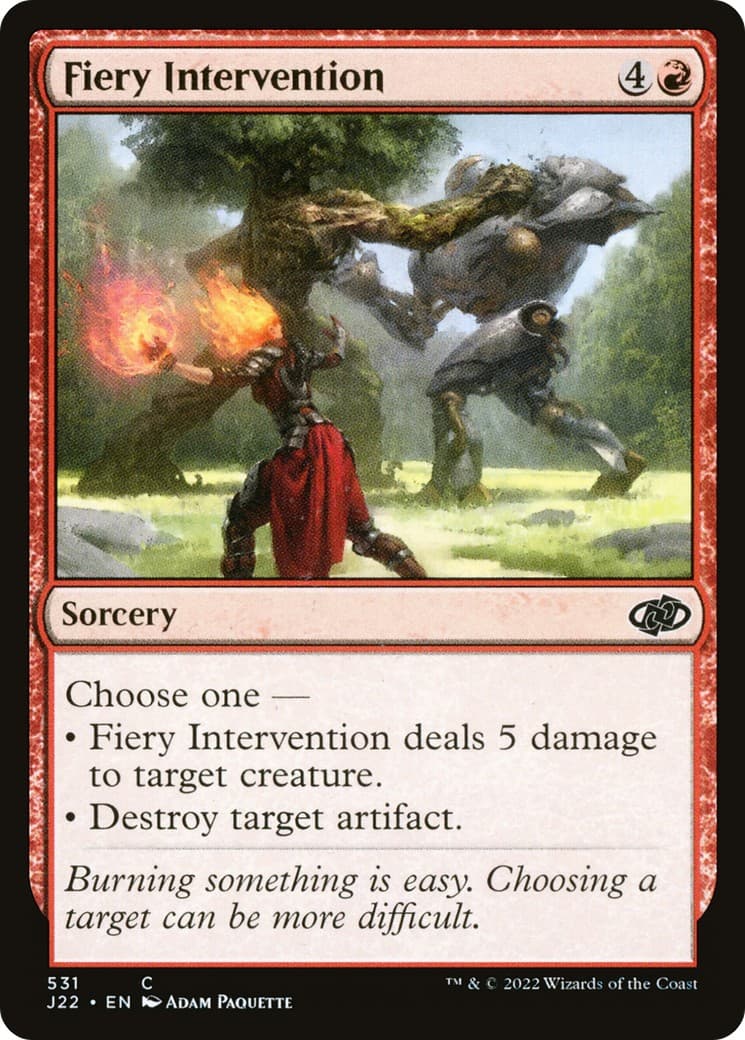 Fiery Intervention - Image 1