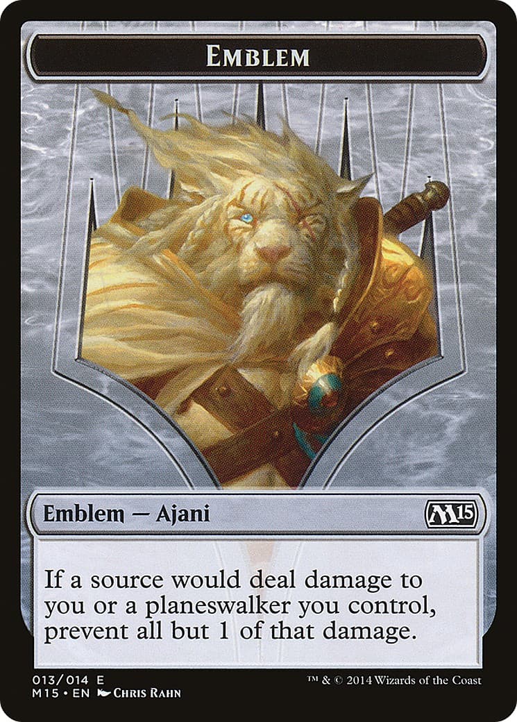 Ajani Steadfast Emblem - Image 1