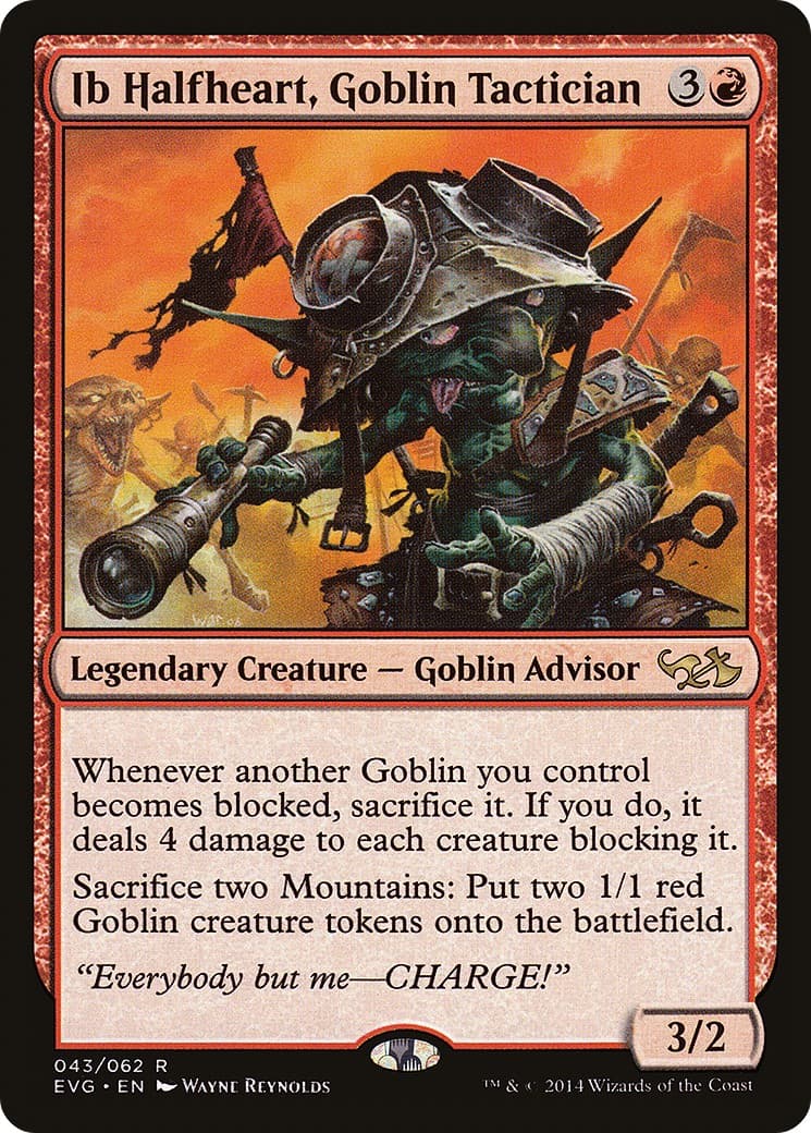 Ib Halfheart, Goblin Tactician - Image 1
