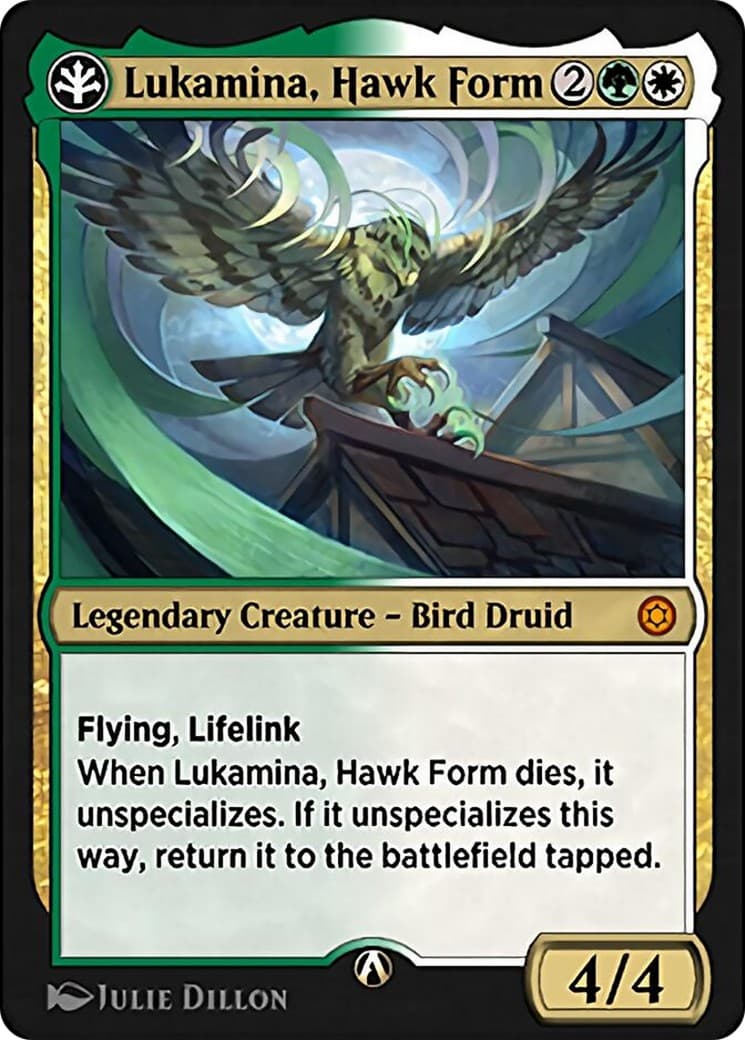 Lukamina, Hawk Form - Image 1