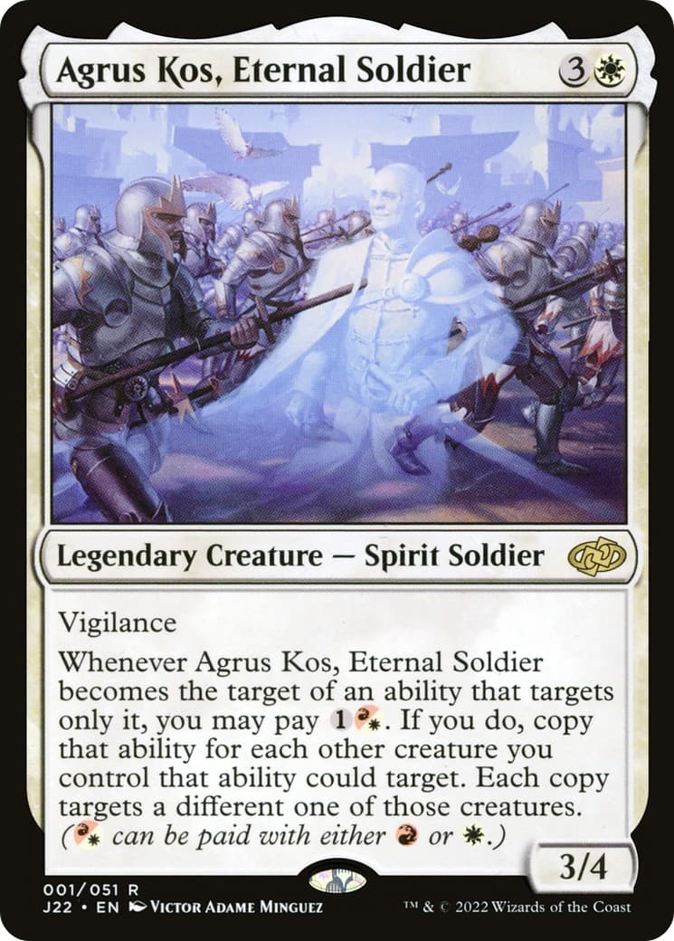 Agrus Kos, Eternal Soldier - Image 1