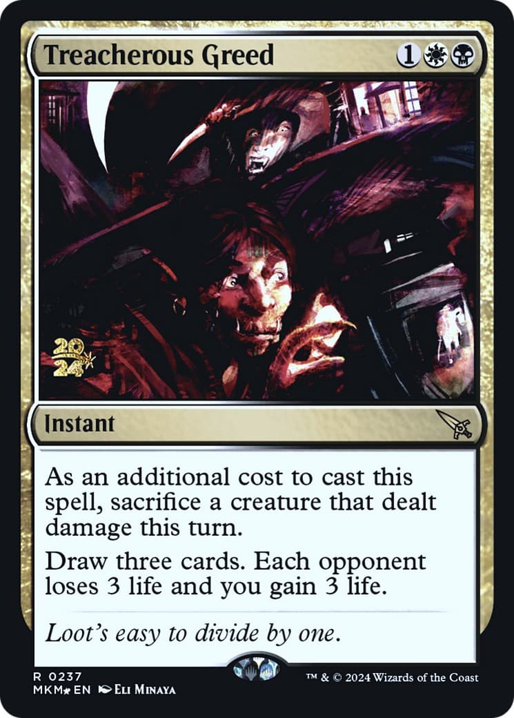 Treacherous Greed - Image 1