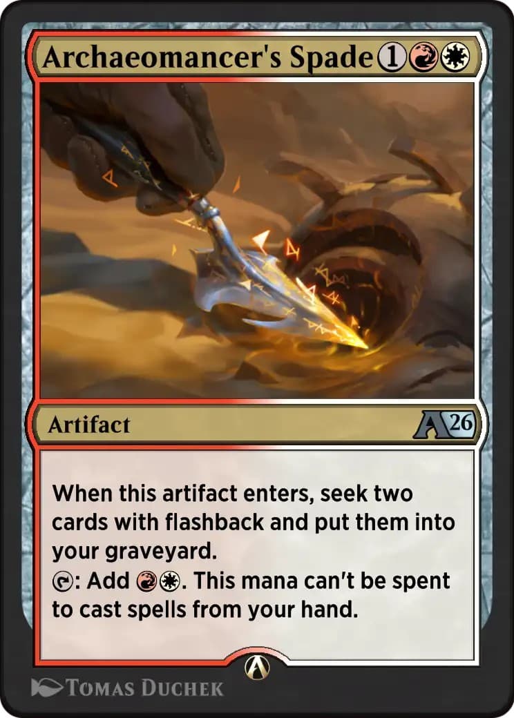 Archaeomancer's Spade - Image 1