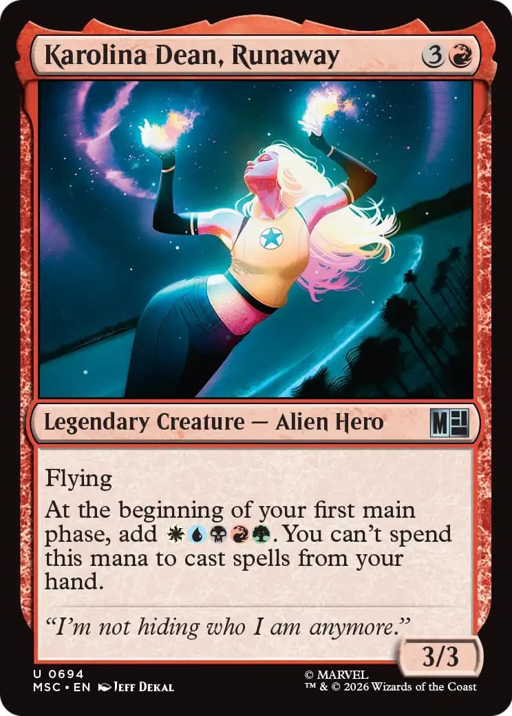Karolina Dean, Runaway - Image 1