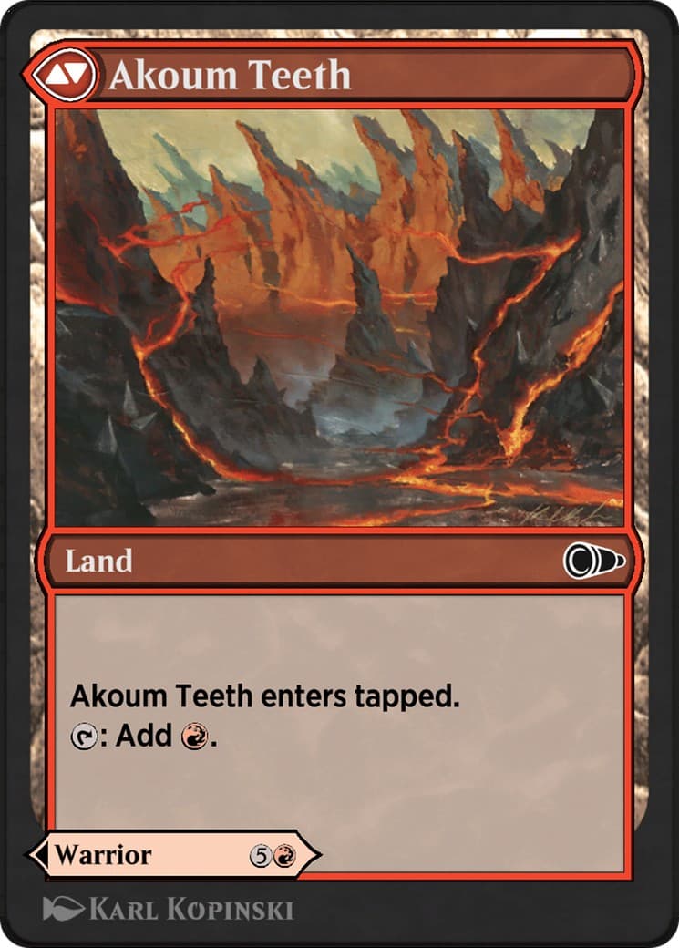 Akoum Warrior // Akoum Teeth thumbnail 2