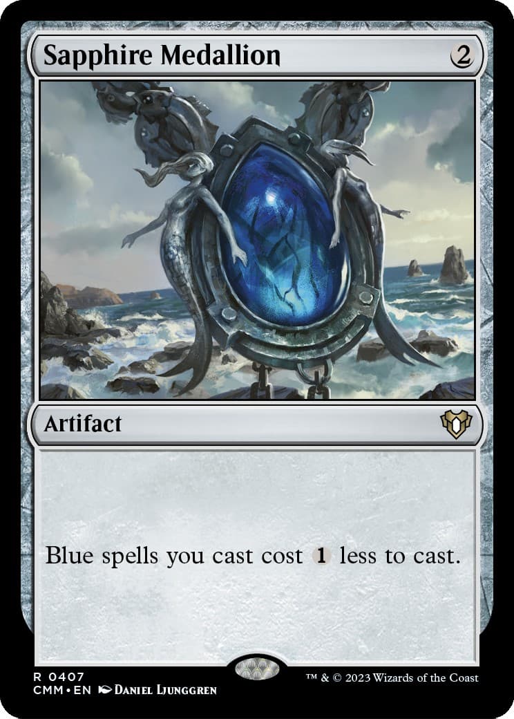 Sapphire Medallion - Image 1