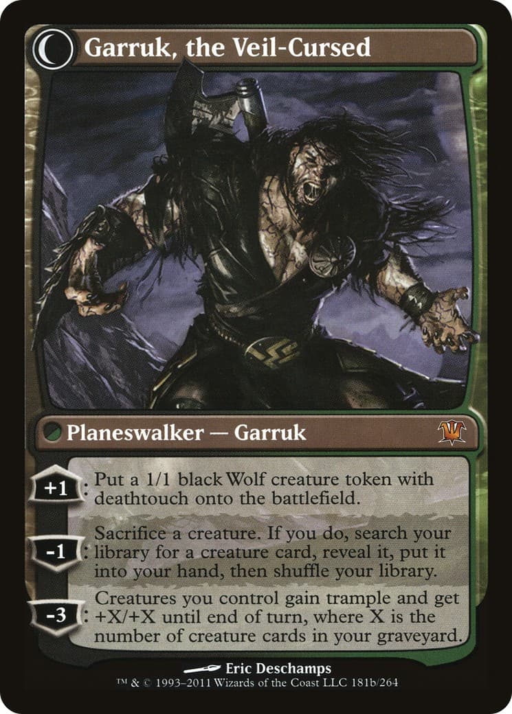 Garruk Relentless // Garruk, the Veil-Cursed thumbnail 2