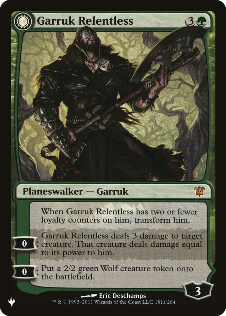 Garruk Relentless // Garruk, the Veil-Cursed - Image 1