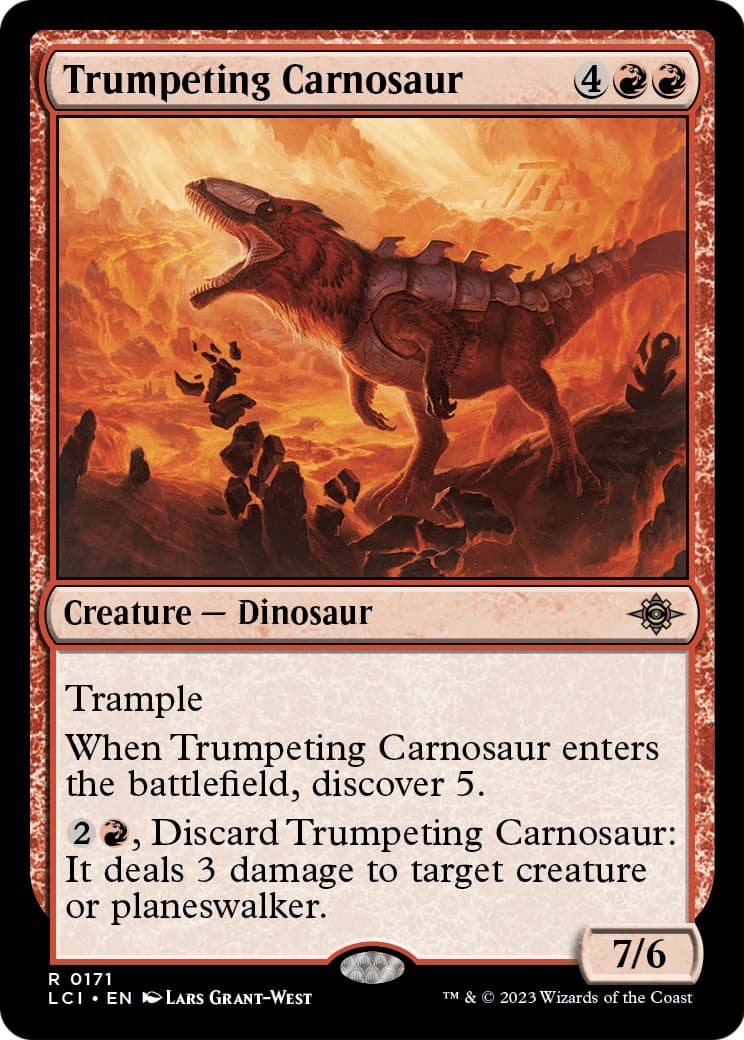 Trumpeting Carnosaur - Image 1