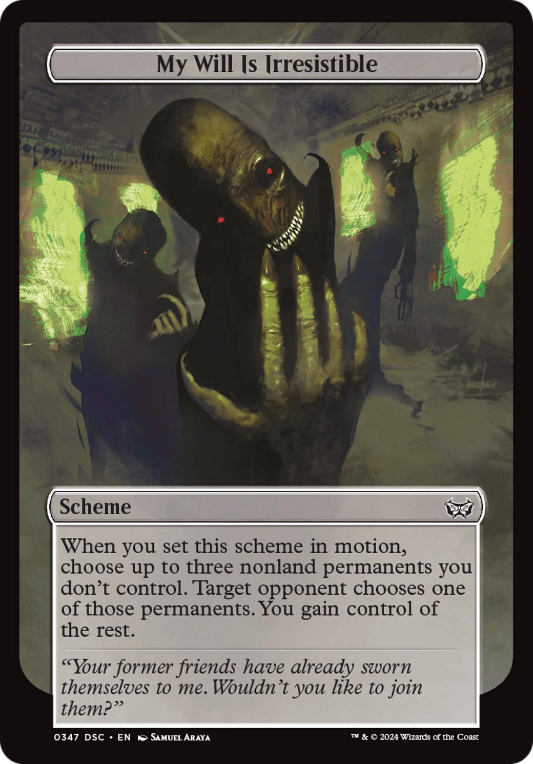 My Will Is Irresistible - Image 1