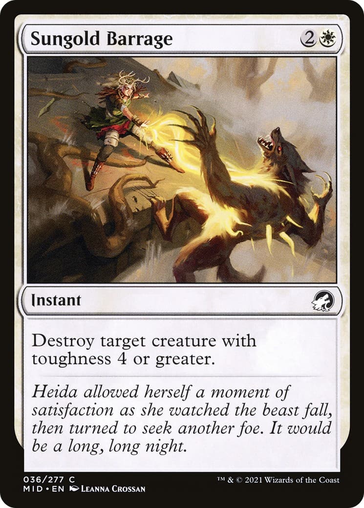 Sungold Barrage - Image 1