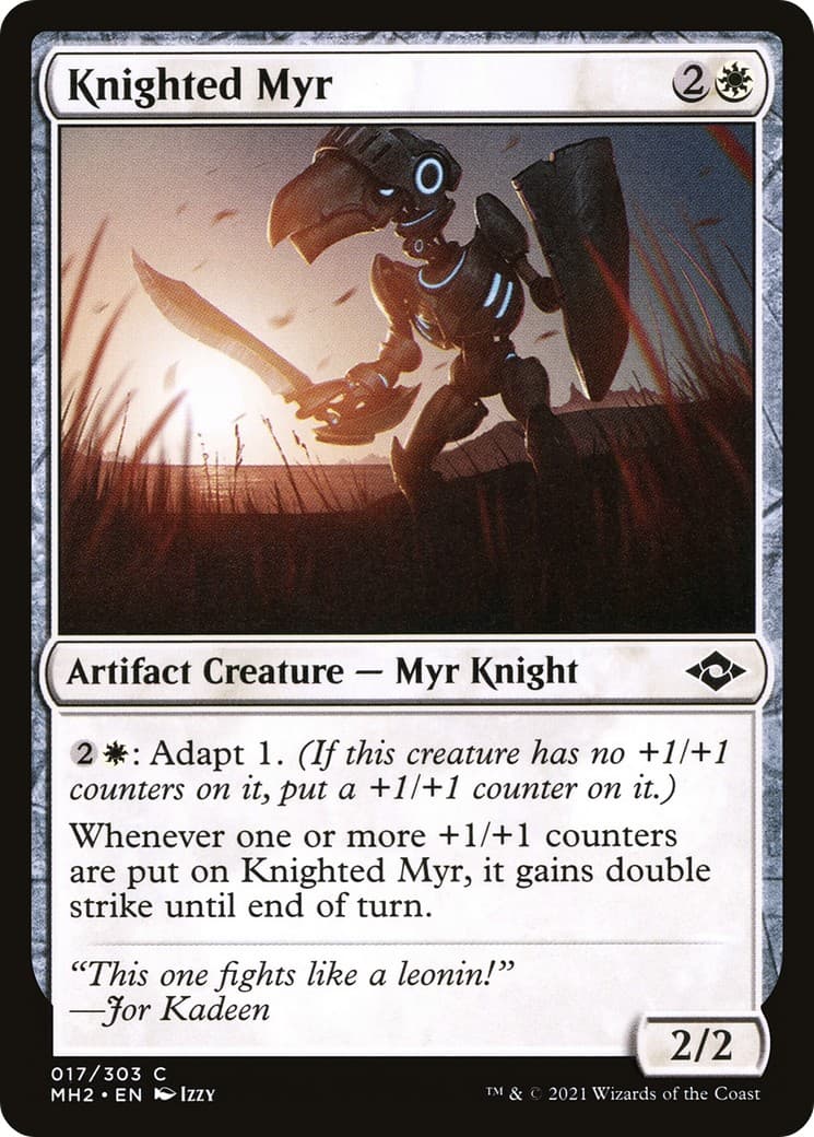 Knighted Myr - Image 1