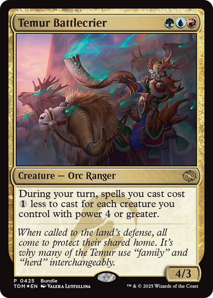 Temur Battlecrier - Image 1
