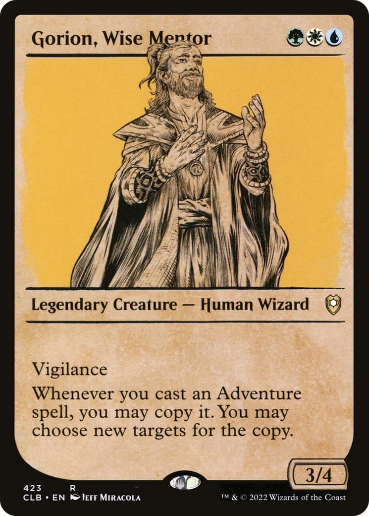 Gorion, Wise Mentor - Image 1