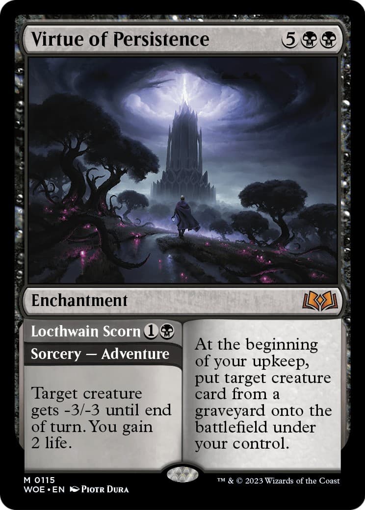 Virtue of Persistence // Locthwain Scorn - Image 1