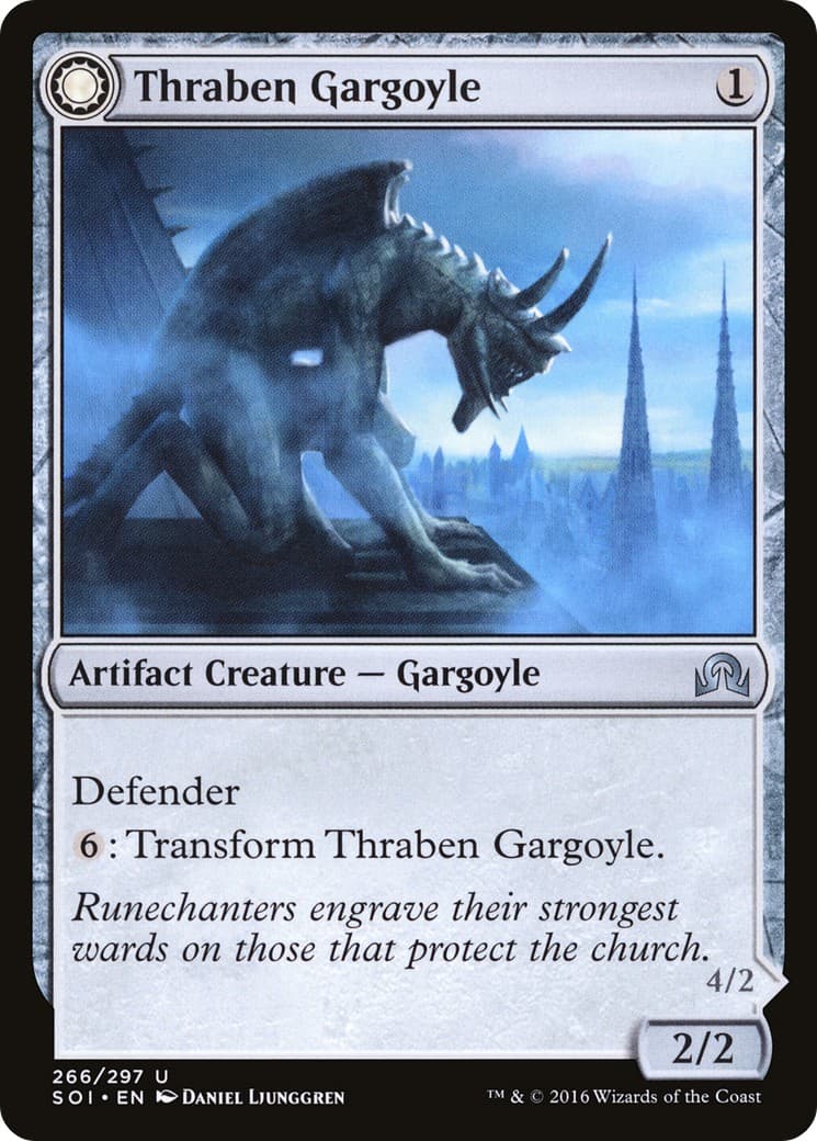 Thraben Gargoyle // Stonewing Antagonizer - Image 1