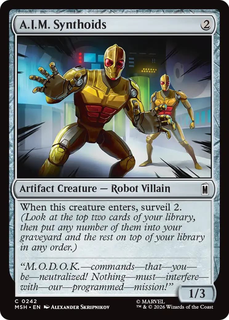 A.I.M. Synthoids - Image 1