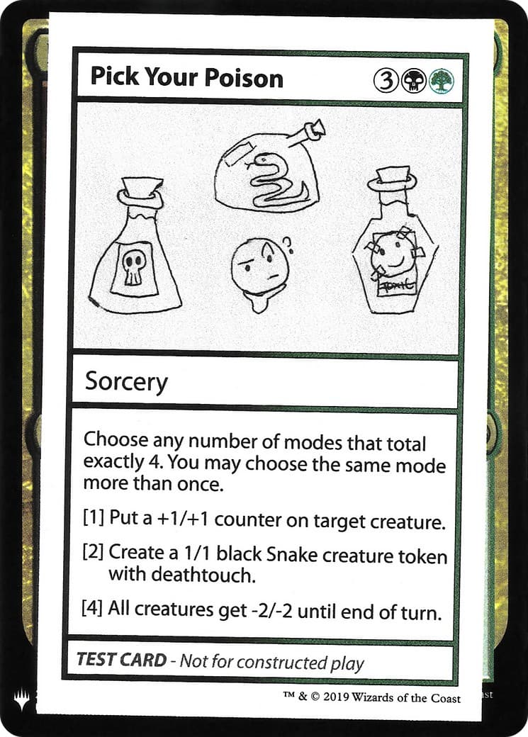 Pick Your Poison - Image 1