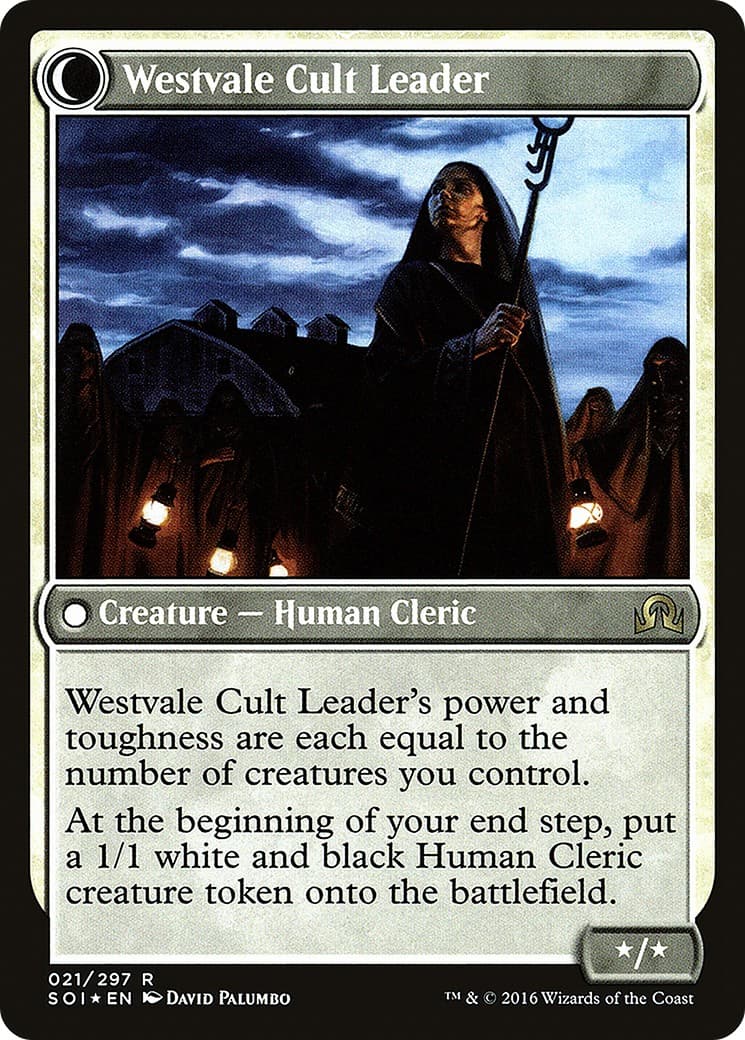 Hanweir Militia Captain // Westvale Cult Leader thumbnail 2