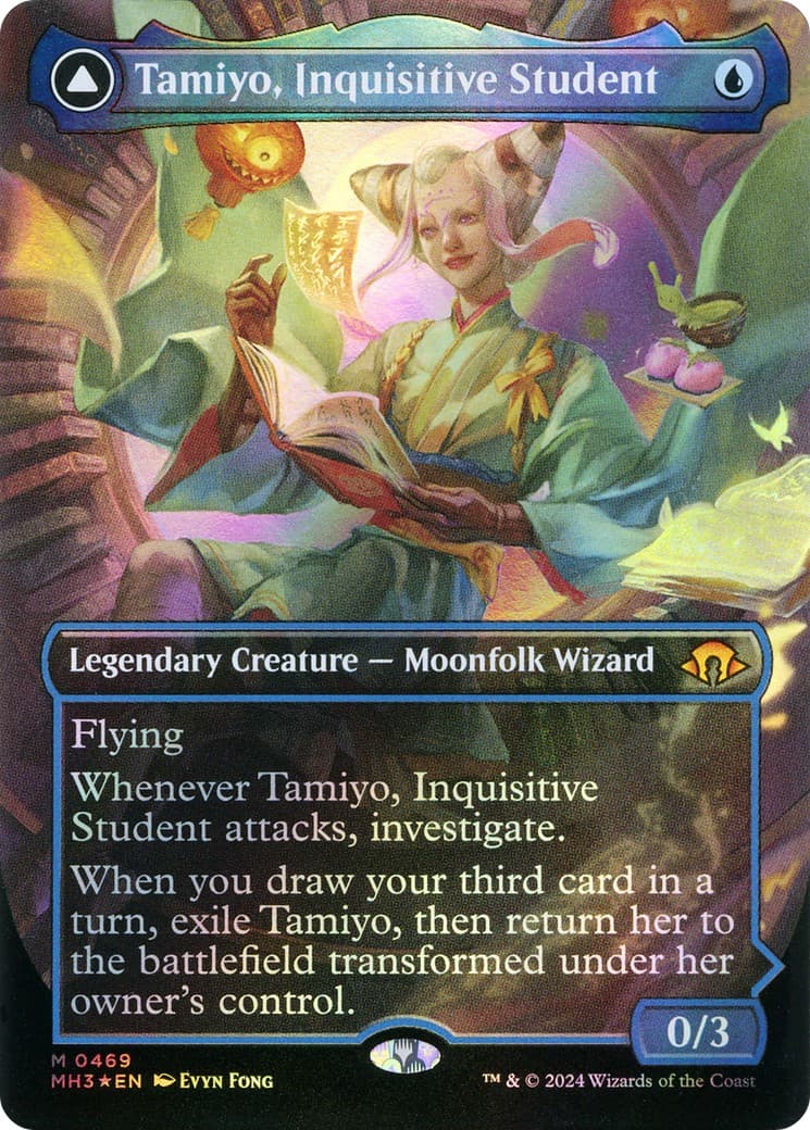Tamiyo, Inquisitive Student // Tamiyo, Seasoned Scholar - Image 1