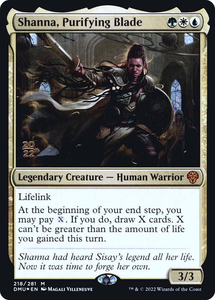 Shanna, Purifying Blade - Image 1