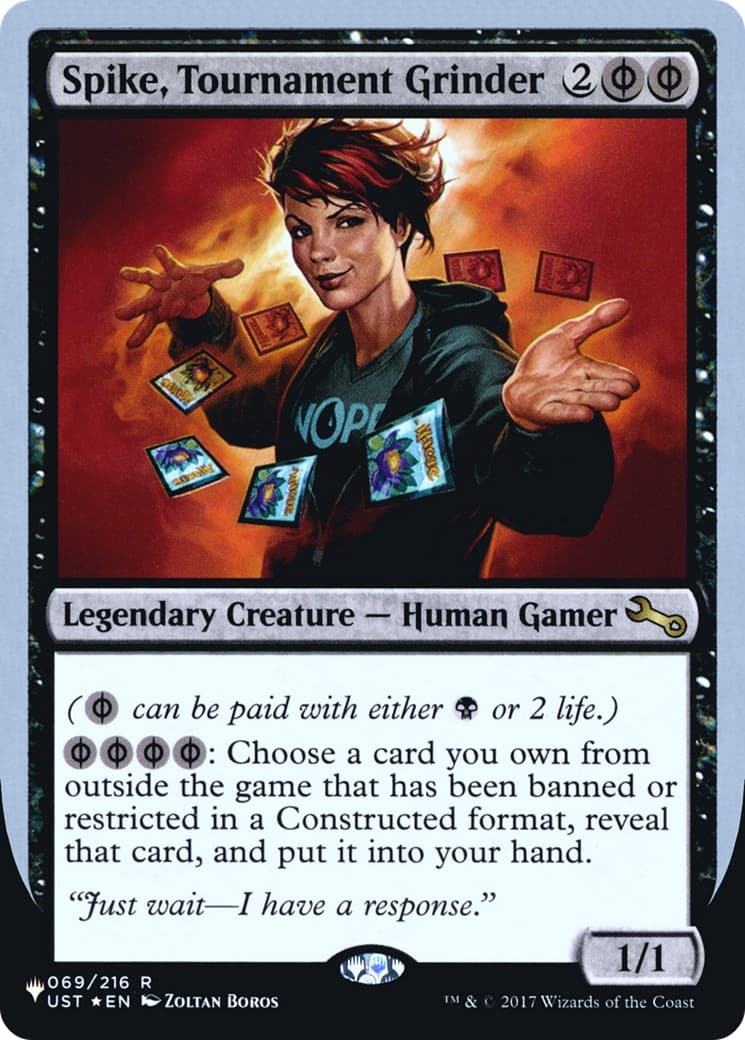 Spike, Tournament Grinder - Image 1