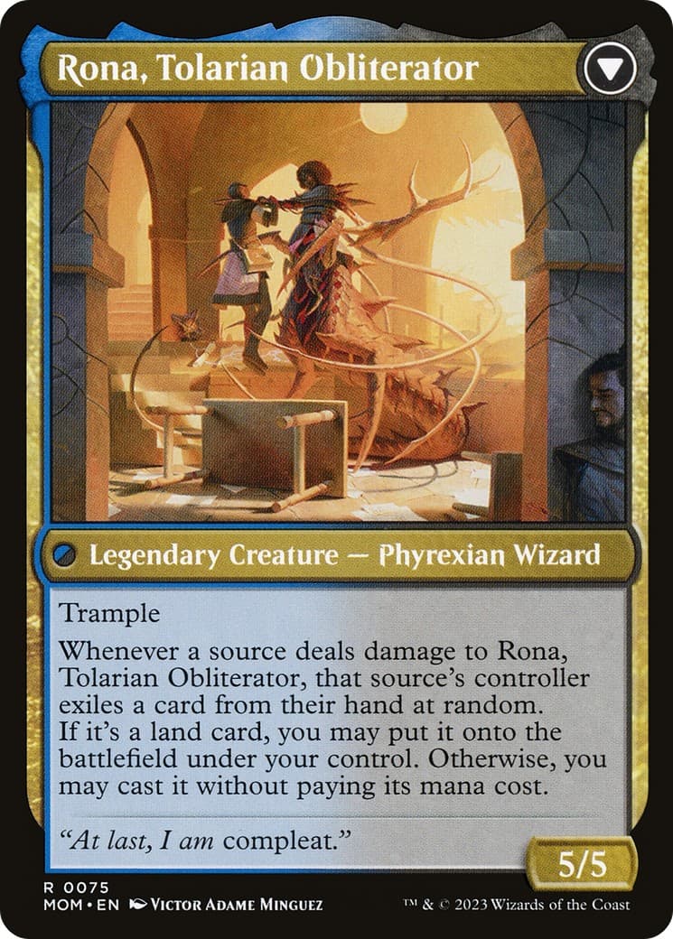 Rona, Herald of Invasion // Rona, Tolarian Obliterator thumbnail 2