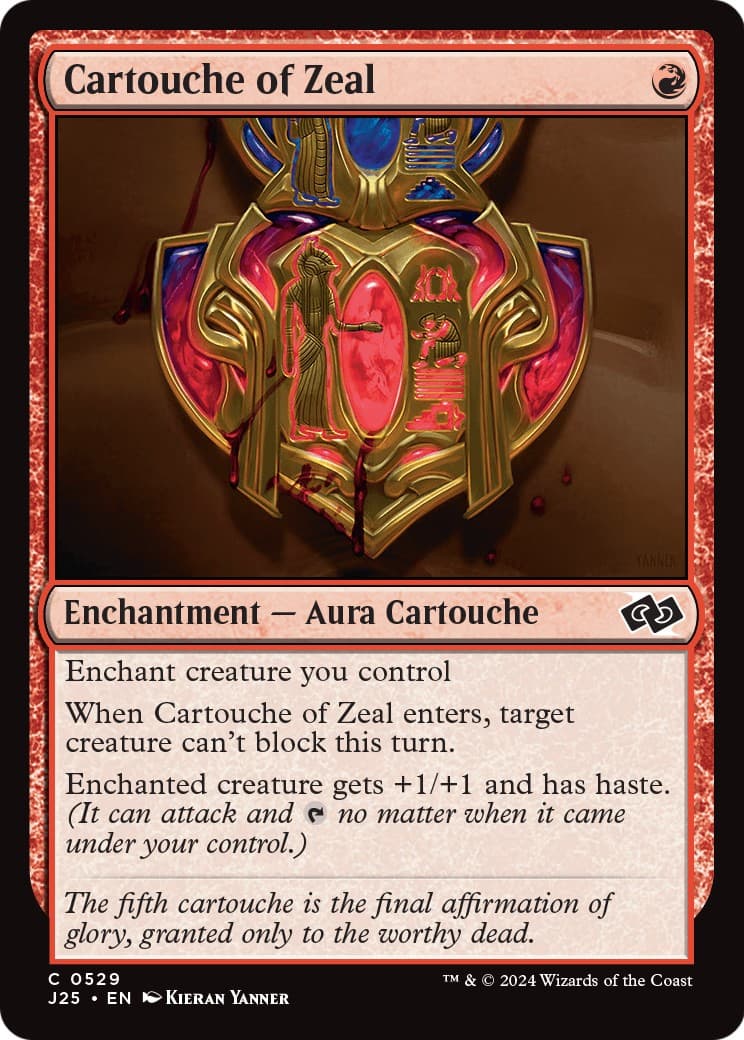 Cartouche of Zeal - Image 1