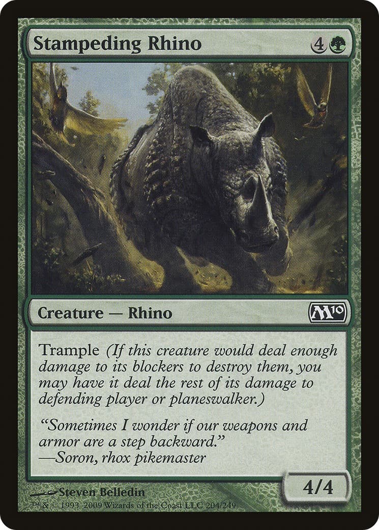 Stampeding Rhino - Image 1
