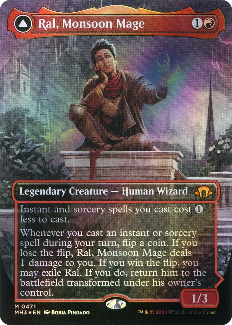 Ral, Monsoon Mage // Ral, Leyline Prodigy - Image 1