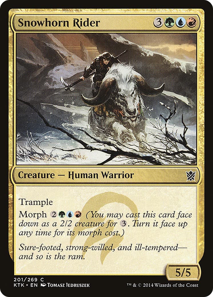 Snowhorn Rider - Image 1