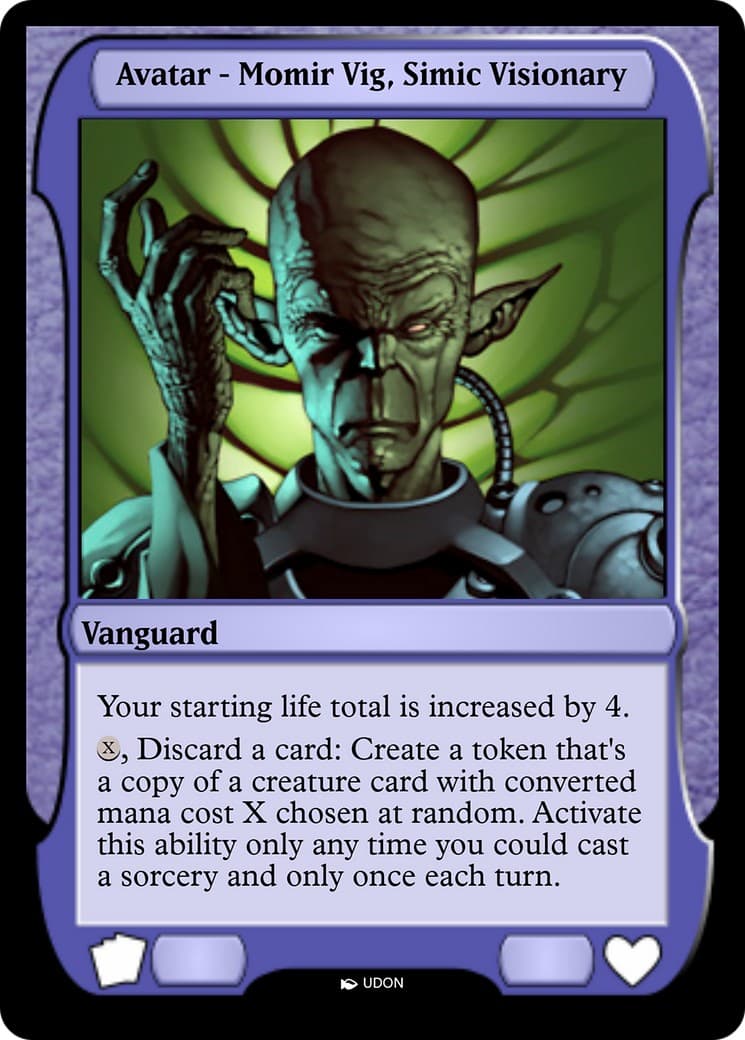 Momir Vig, Simic Visionary Avatar - Image 1