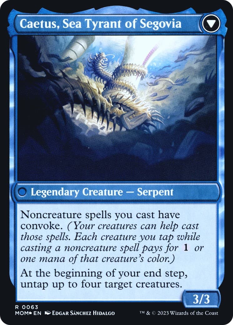 Invasion of Segovia // Caetus, Sea Tyrant of Segovia thumbnail 2