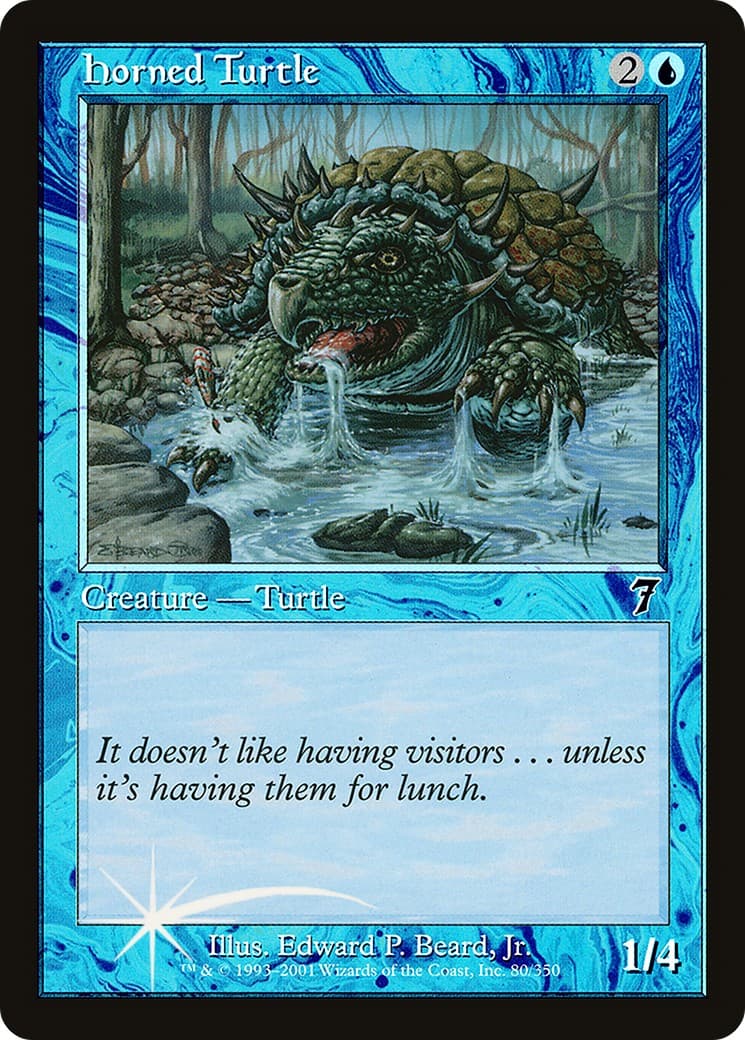 Horned Turtle - Image 1