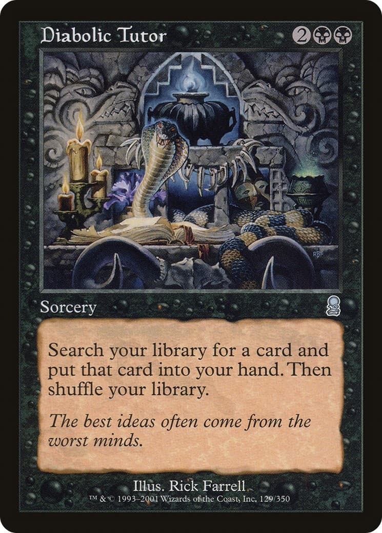 Diabolic Tutor - Image 1