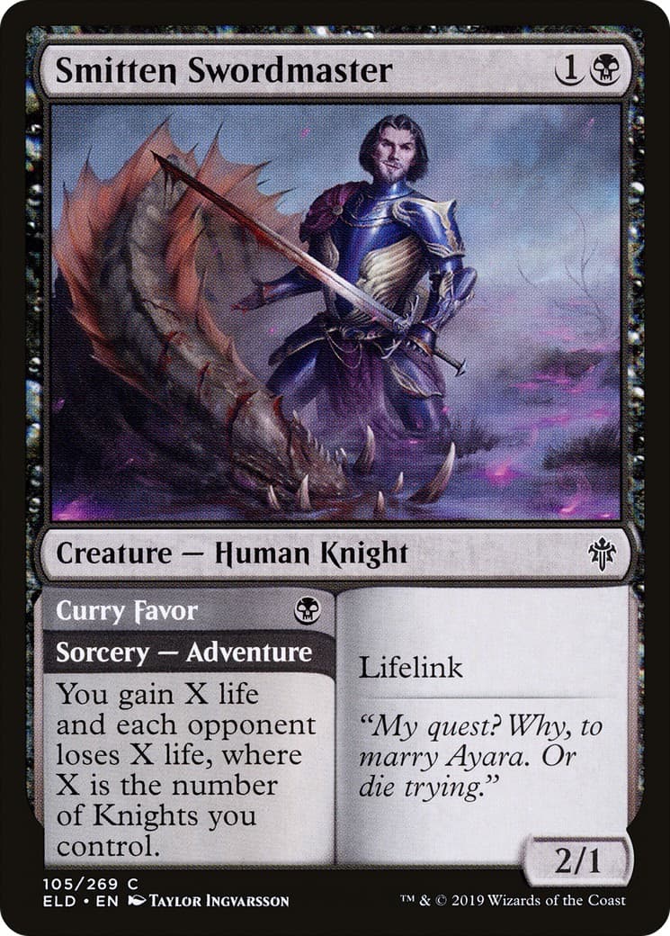 Smitten Swordmaster // Curry Favor - Image 1